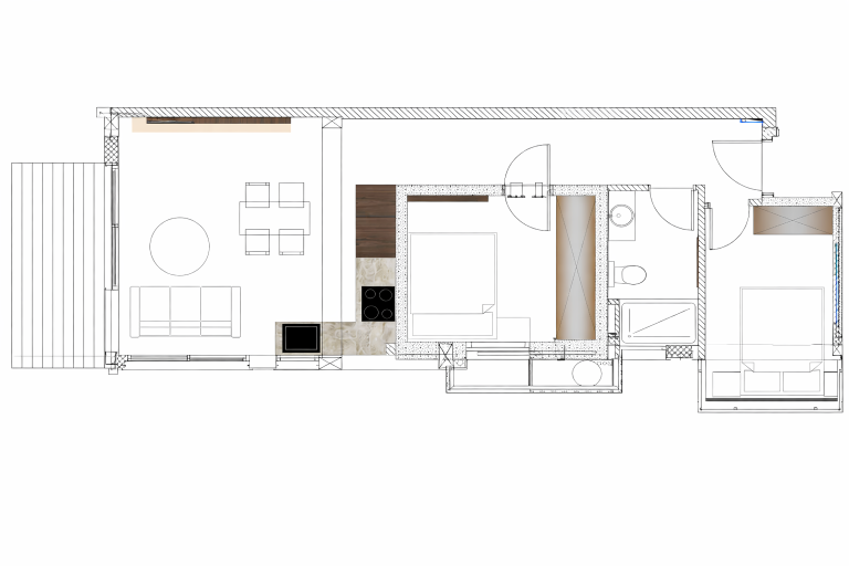 #3-6-9-12-15 - 2 bedroom with balcony